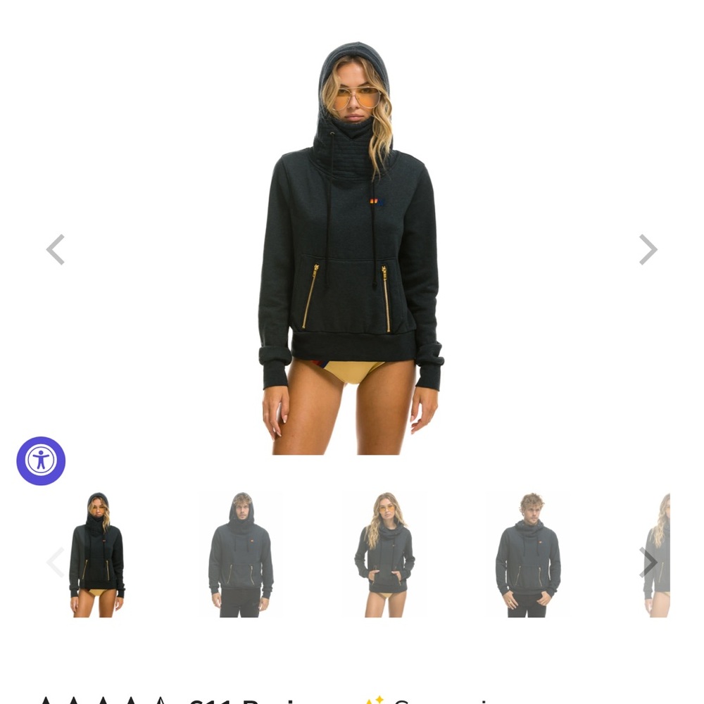 Aviator Nation Ninja hoodie and sweatpants set